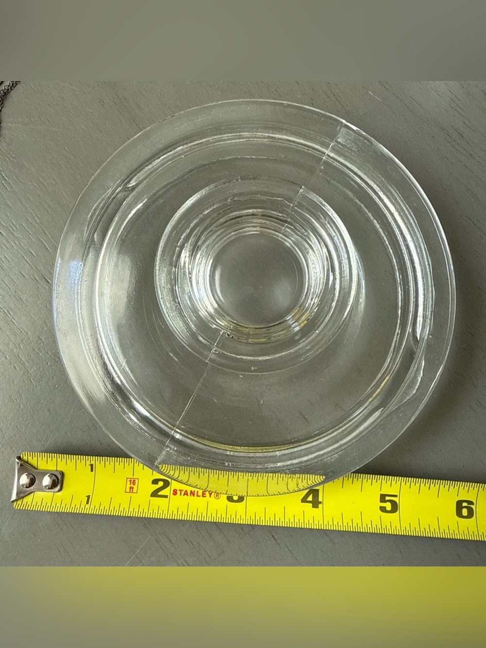 VTG PYREX Glass Coffee Lid Replacement Only- 6 cups 7756 - N23